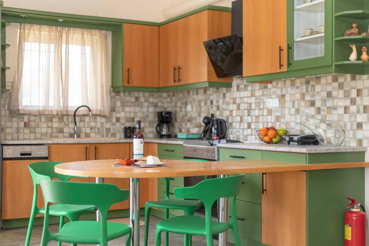 Villa Melenia For Family Holidays By The Beach Αγία Πελαγία  Εξωτερικό φωτογραφία